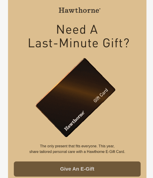 Hawthorne National Procrastination Week themed newsletter